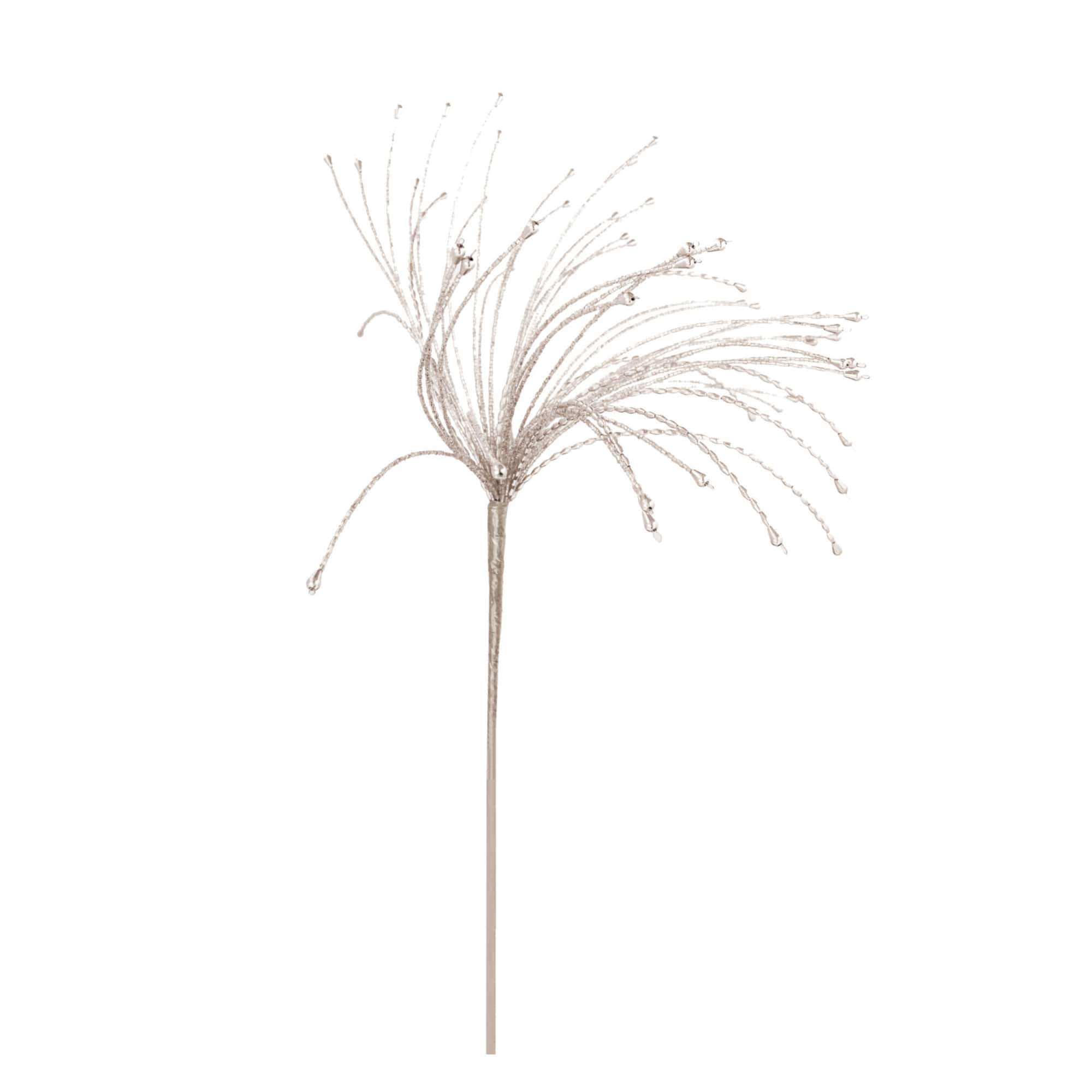Hello Honey® 22" Silver Beaded Spray